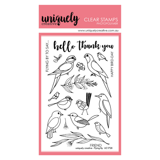 Flying By Stamp Set
