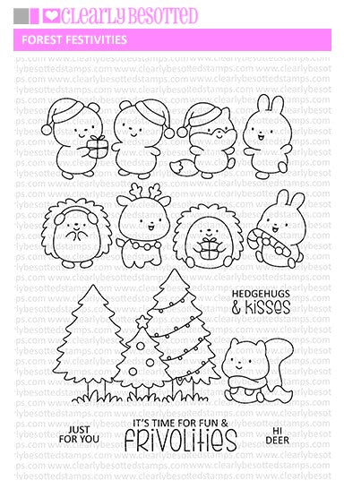 Forest Festivities Stamp Set