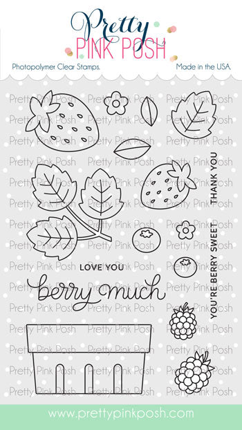 Fresh Berries Stamp Set