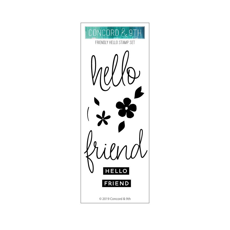 Friendly Hello Stamp Set