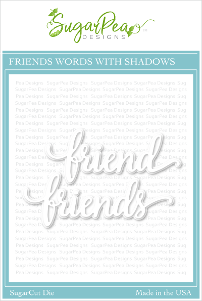 Friends Word Sugar Cuts