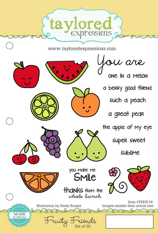 Fruity Friends Stamp Set