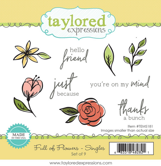 Full of Flowers - Singles Stamp Set