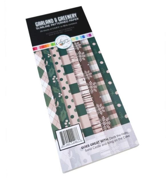 Garland & Greenery 3.5 x 8.5 Slimline Paper Pad