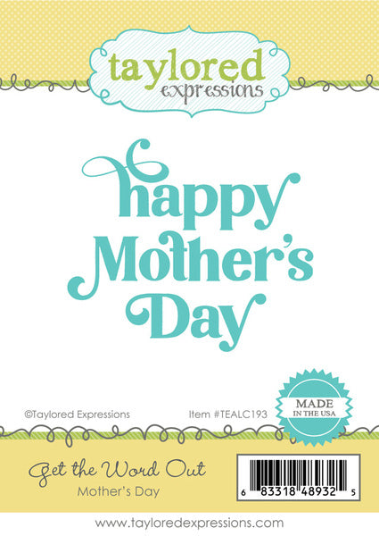 Get the Word Out - Mother's Day Stamp Set