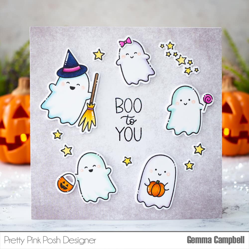 Ghost Friends Stamp Set