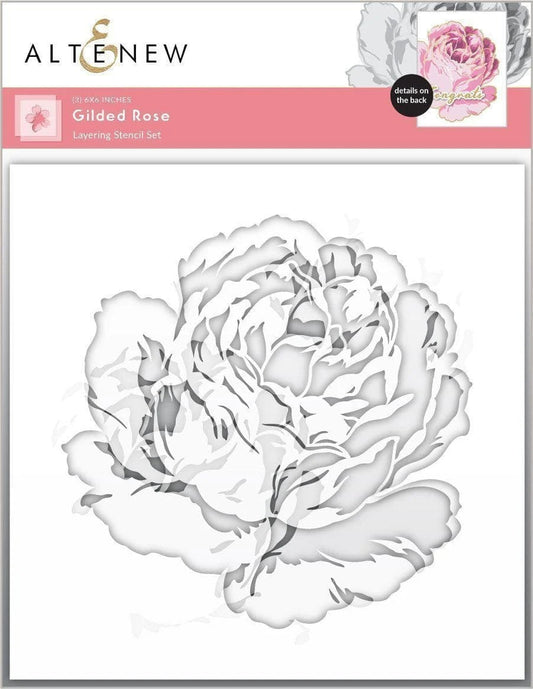 Gilded Rose Stencil Set