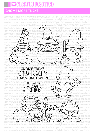 Gnome More Tricks Stamp Set