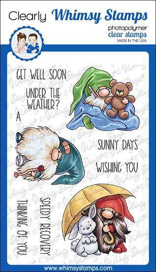 Gnome Get Well Stamp Set