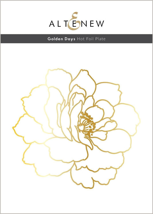 Golden Days Hot Foil Plate