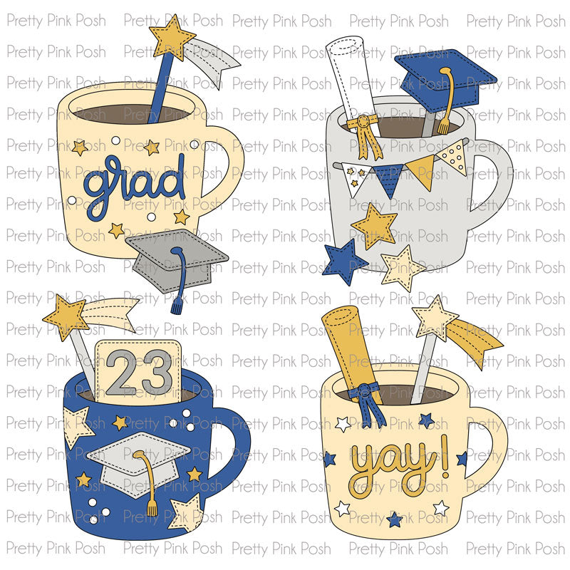 Graduation Mug Additions Dies