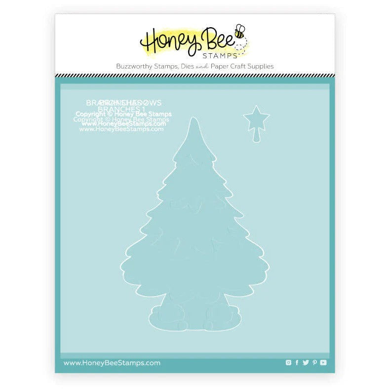 Grandma's Christmas Tree Stencils