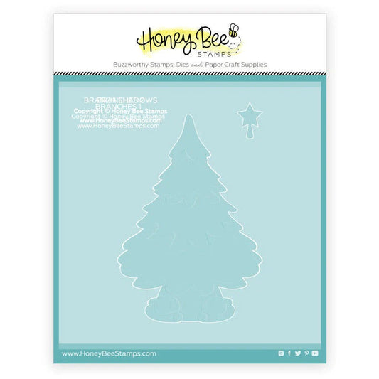 Grandma's Christmas Tree Stencils