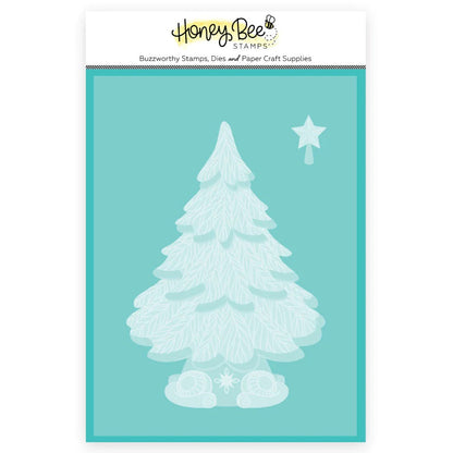 Grandma's Christmas Tree 3D Embossing Folder