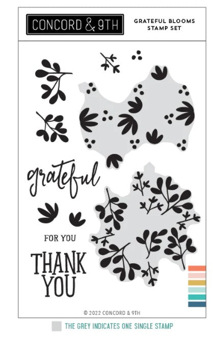 Grateful Blooms Stamp Set