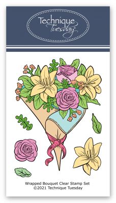 Wrapped Bouquet Stamp Set