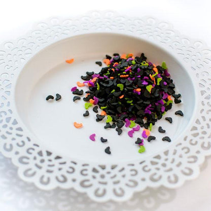 Halloween Bats Clay Confetti