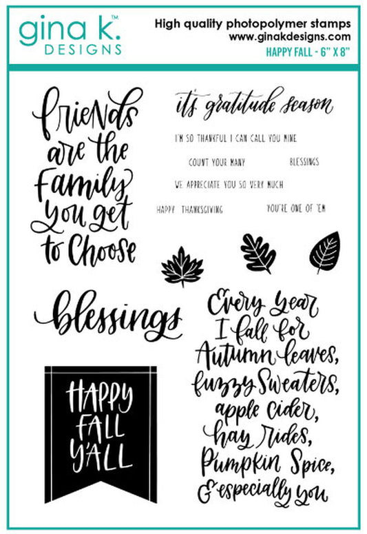 Happy Fall Stamp Set