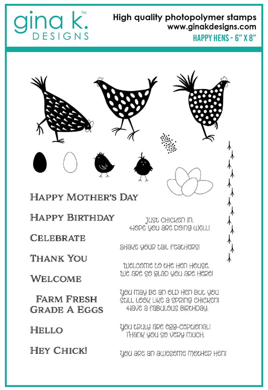 Happy Hens Stamp Set