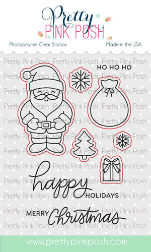 Happy Santa Stamp Set