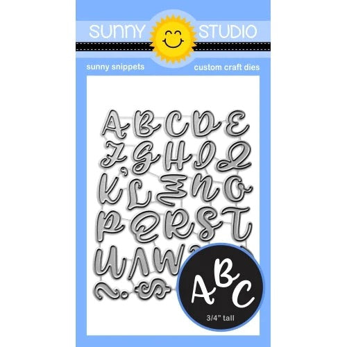 Hayley Uppercase Alphabet Dies