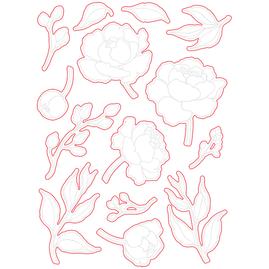 Spring Peony Dies