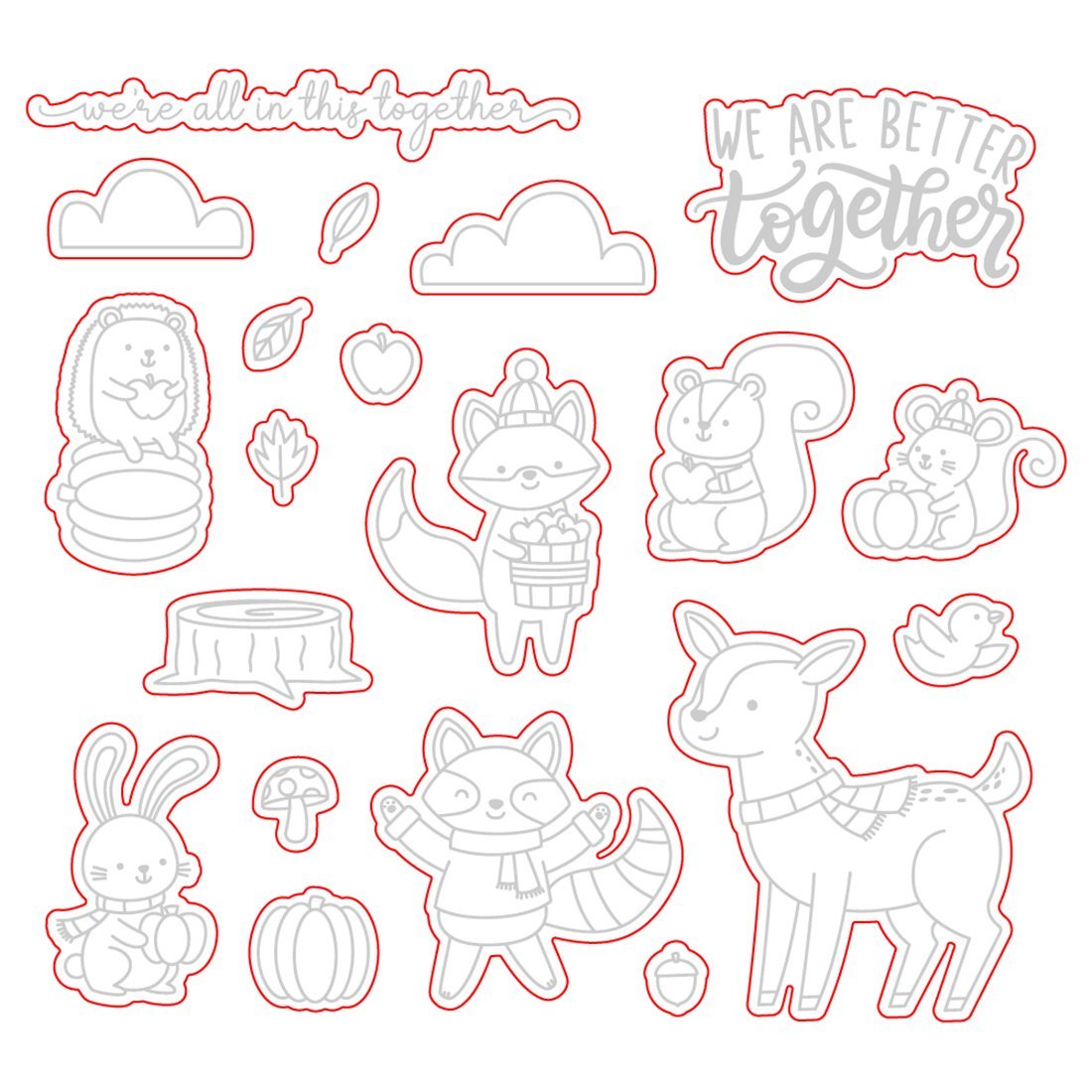 Better Together Stamp Set