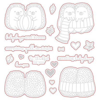 Hedgehugs Stamp Set