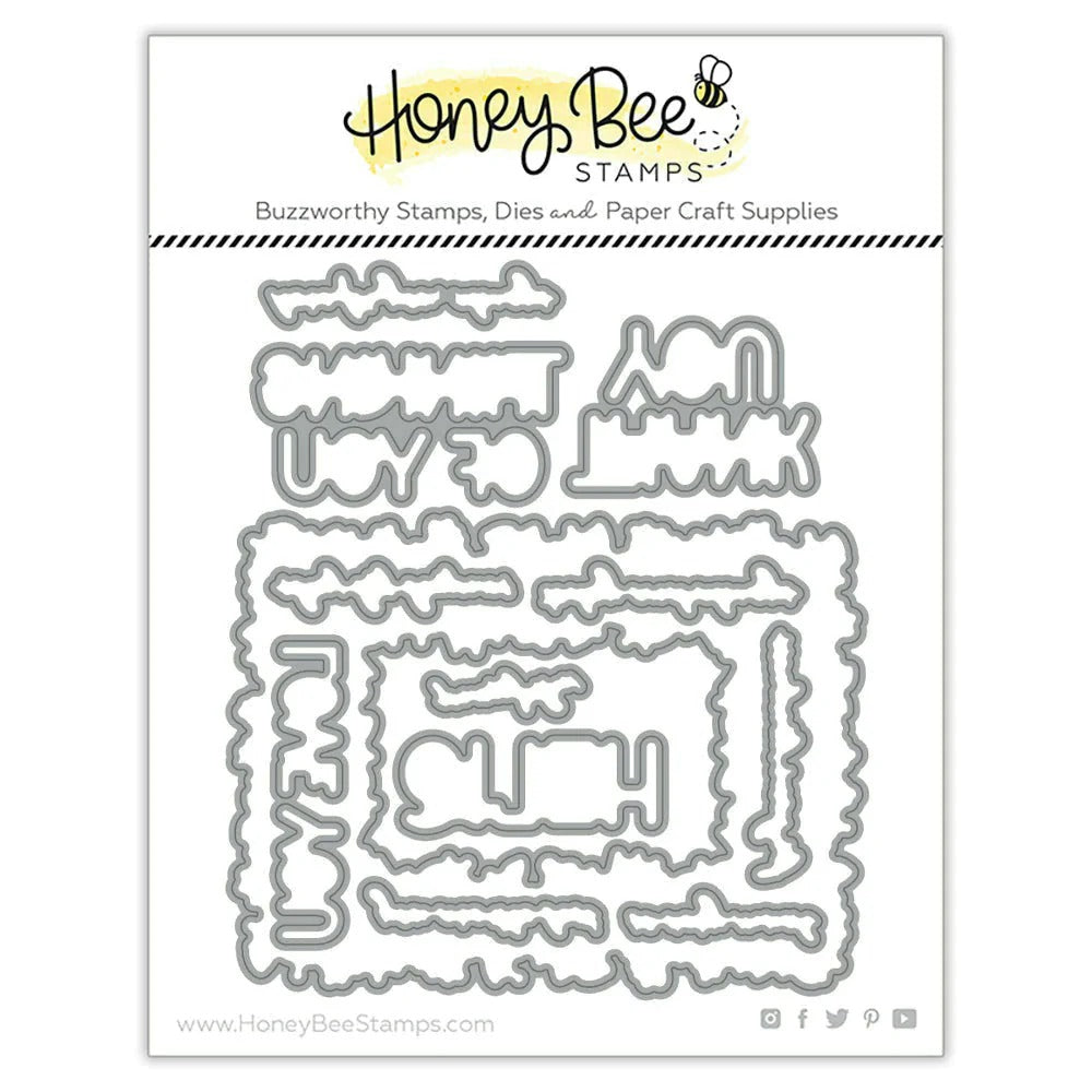 Fall Foliage Frame Honey Cuts