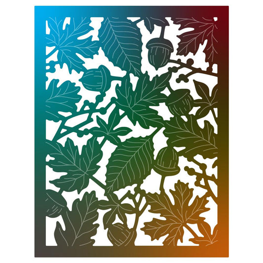 Autumn Splendor A2 Cover Plate Honey Cuts