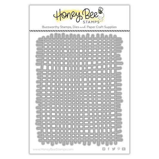 Burlap A2 Background Honey Cuts