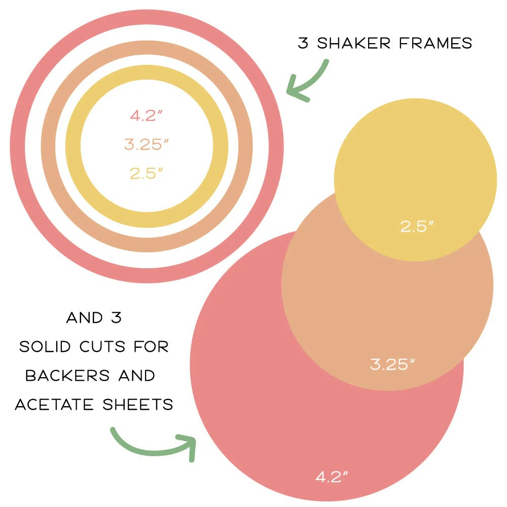 Circlescapes Shaker Frames Honey Cuts