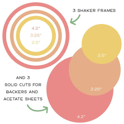 Circlescapes Shaker Frames Honey Cuts