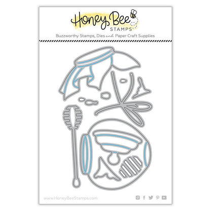 Honey Jar Paper Piecing Honey Cuts
