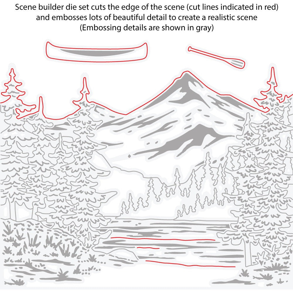 Lakeside Scene Builder Honey Cuts