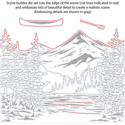Lakeside Scene Builder Honey Cuts