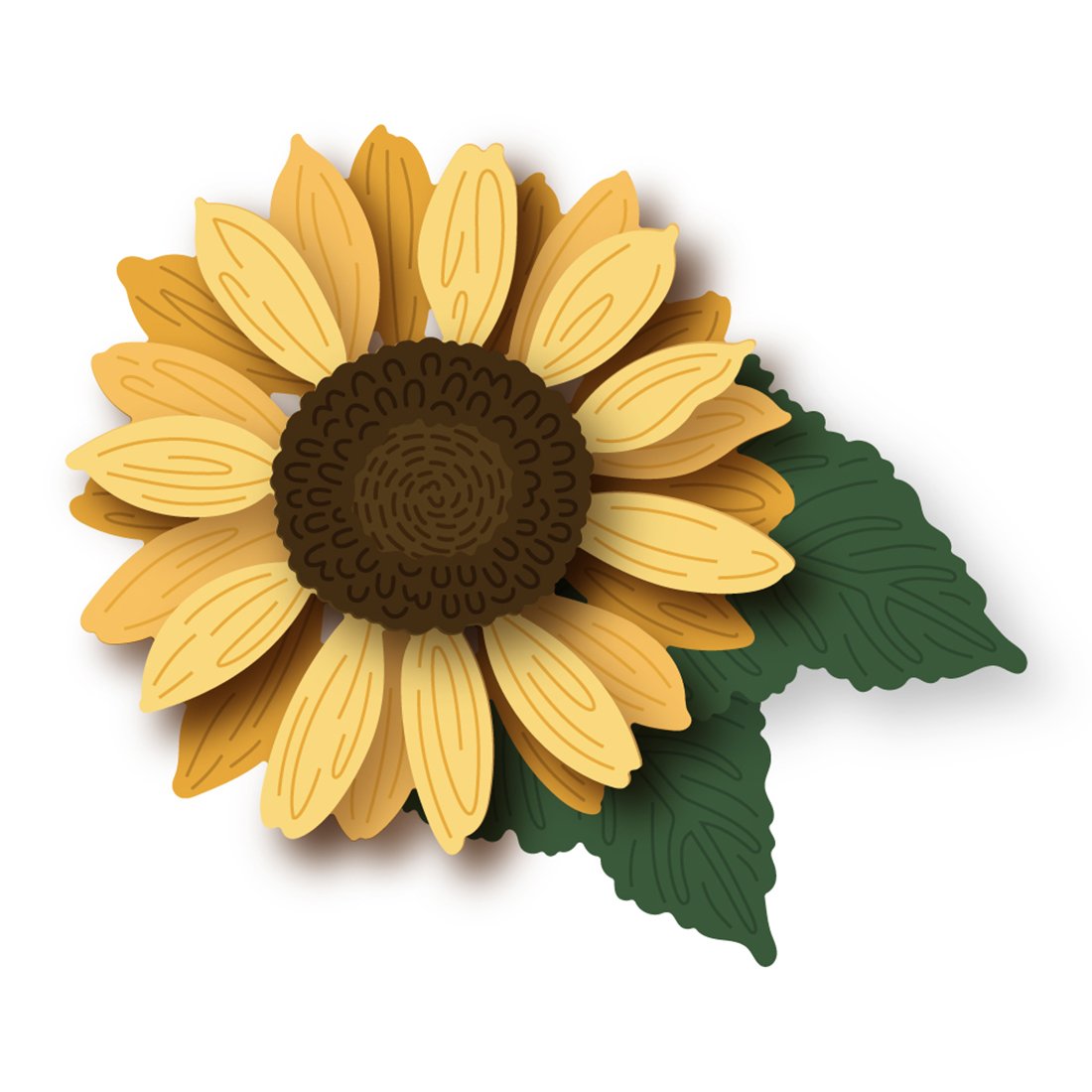 Lovely Layers: Sunflowers Honey Cuts