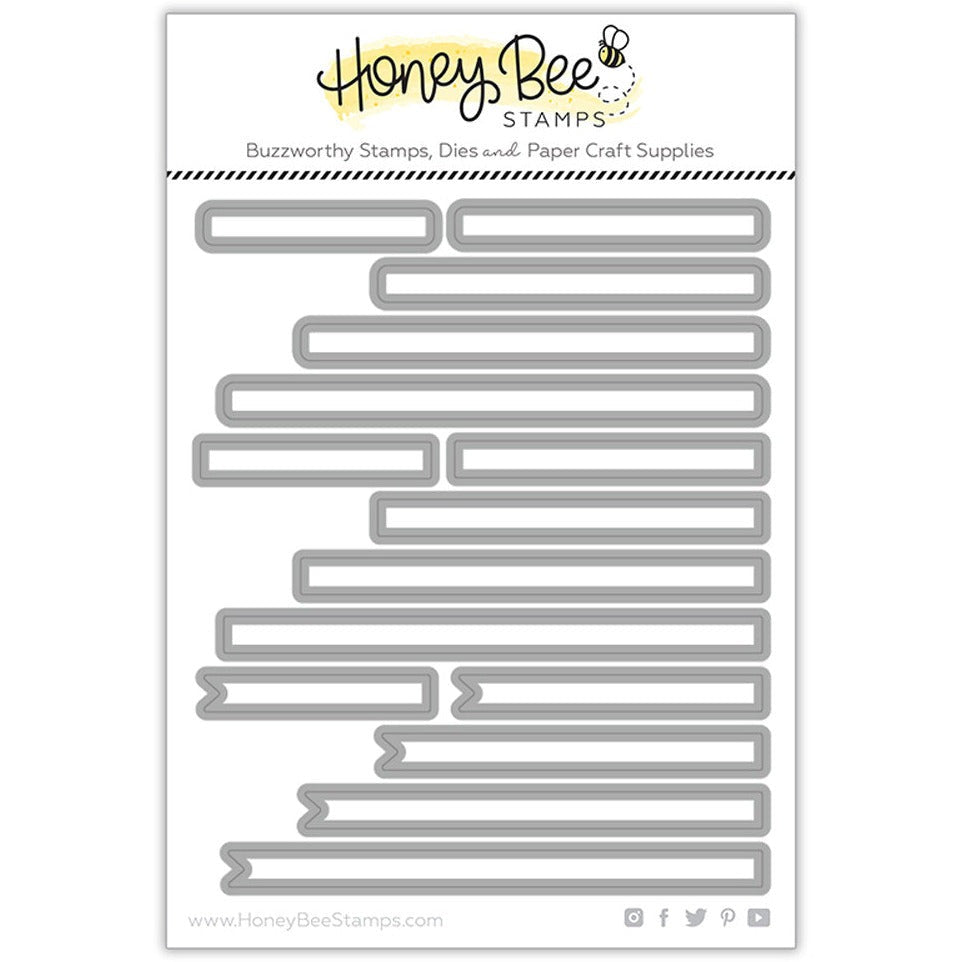 Mini Messages Banners Honey Cuts
