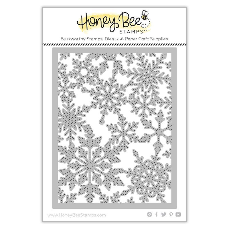 Pierced Fancy Flakes Cover Plate Honey Cuts