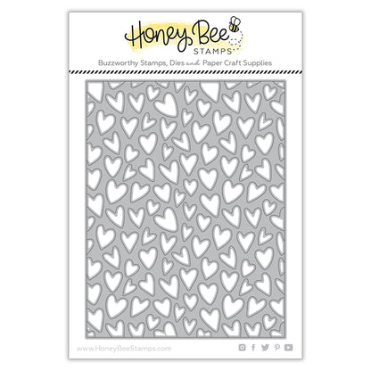 Whimsical Hearts A2 Cover Plate Honey Cuts