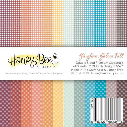 Gingham Galore: Fall 6x6 Paper Pad