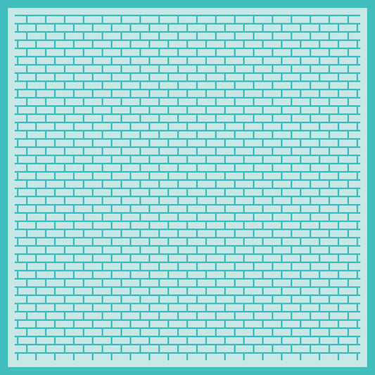 Perfect Bricks Background Stencil