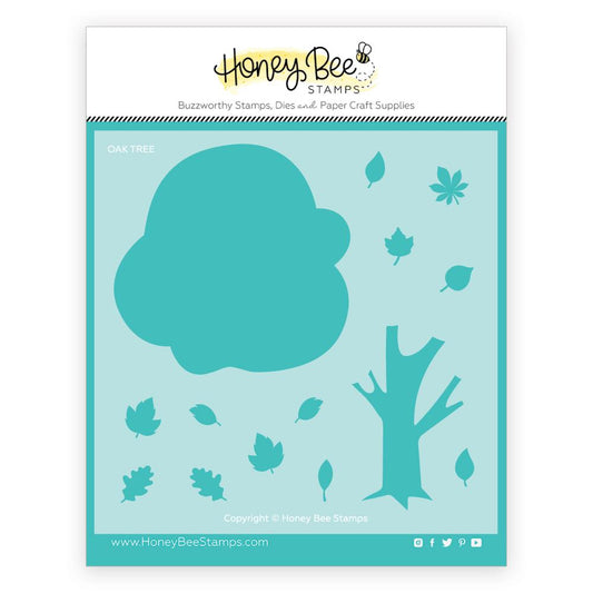 Oak Tree Builder Stencil