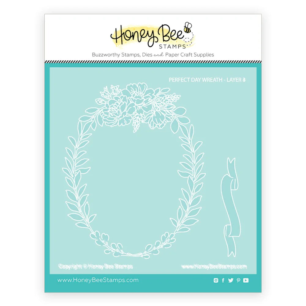 Perfect Day Wreath Stencils