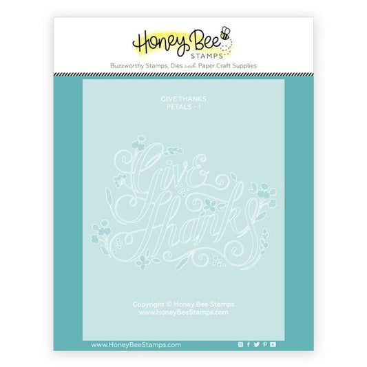 Give Thanks Stencils