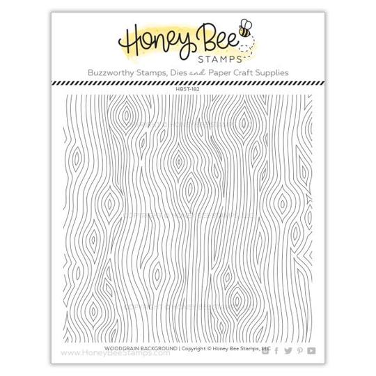 Woodgrain Background Stamp