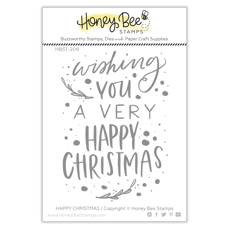 Happy Christmas Stamp Set