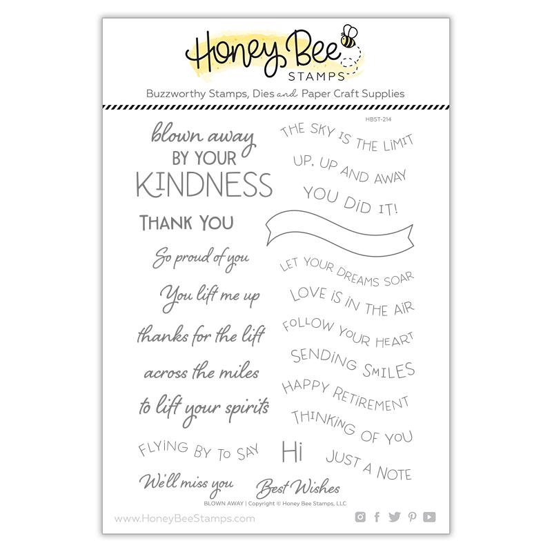 Blown Away Stamp Set