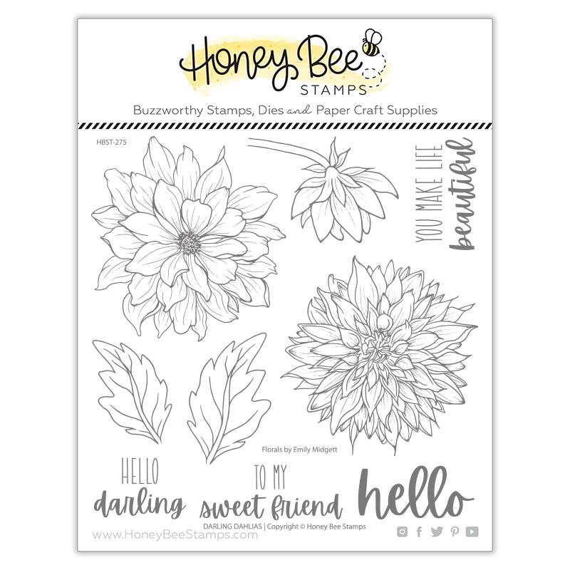 Darling Dahlias Stamp Set