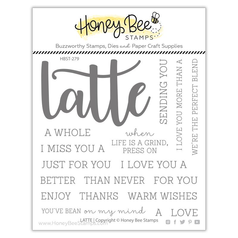 Latte Stamp Set